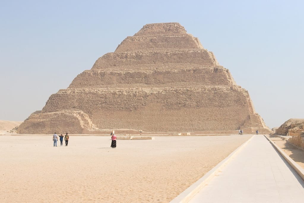 An image of The Step Pyramid of Djoser